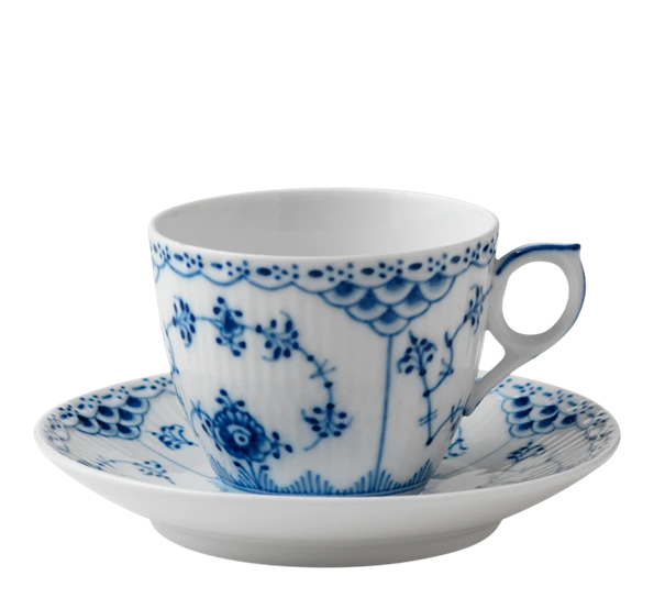 Royal Copenhagen Musselmalt Halvblonde Kaffekopp Med Skål 17 Cl 3 Royal Copenhagen Musselmalt Halvblonde Kaffekopp Med Skål 17 Cl