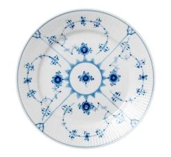 Royal Copenhagen Musselmalt Riflet Asjett 22 Cm