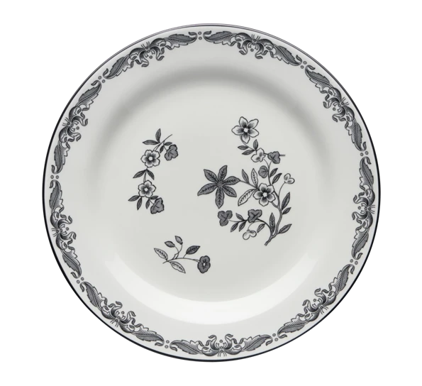 Rörstrand Ostindia Svart Asjett 21 Cm 3 Rörstrand Ostindia Svart Asjett 21 Cm