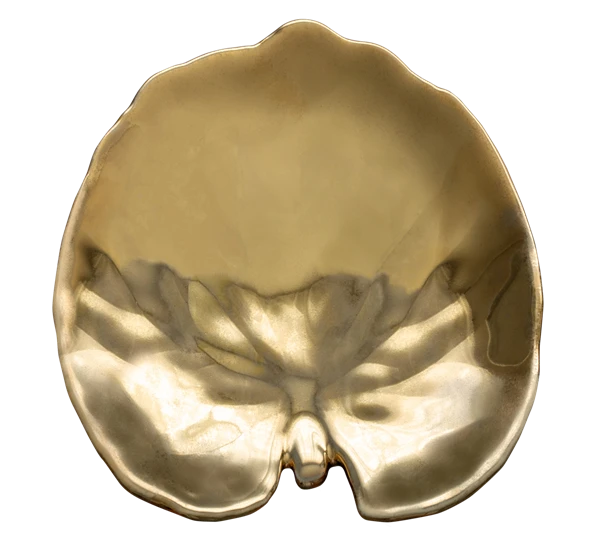 Costa Nova Riviera Tallerken 18 Cm Vannliljeblad Gull 3 Costa Nova Riviera Tallerken 18 Cm Vannliljeblad Gull
