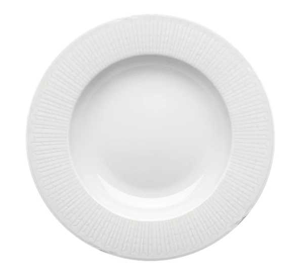 Rörstrand Swedish Grace Snø Tallerken Dyp 25 Cm 3 Rörstrand Swedish Grace Snø Tallerken Dyp 25 Cm