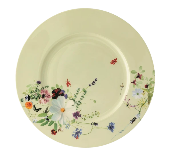 Rosenthal Grand Air Dekketallerken 33 Cm Med Fane Grønn 3 Rosenthal Grand Air Dekketallerken 33 Cm Med Fane Grønn