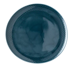 Rosenthal Junto Ocean Blue Tallerken 27 Cm Overdekor