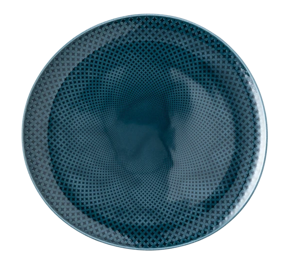 Rosenthal Junto Ocean Blue Tallerken 27 Cm Overdekor 3 Rosenthal Junto Ocean Blue Tallerken 27 Cm Overdekor