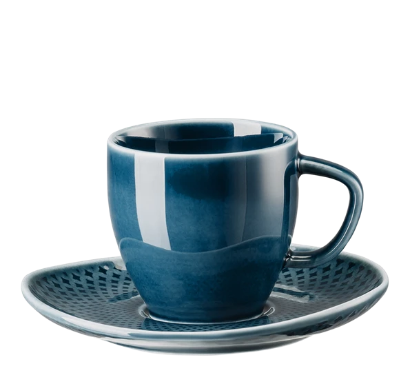 Rosenthal Junto Ocean Blue Espressokopp 4 Rosenthal Junto Ocean Blue Espressokopp - Bilde 2