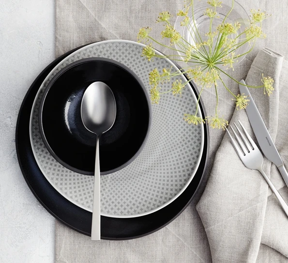 Rosenthal Junto Pearl Grey Asjett 22 Cm 4 Rosenthal Junto Pearl Grey Asjett 22 Cm - Bilde 2