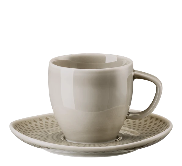 Rosenthal Junto Pearl Grey Espressokopp 4 Rosenthal Junto Pearl Grey Espressokopp - Bilde 2