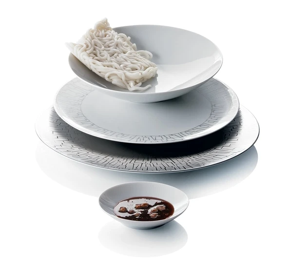 Rosenthal TAC Skin Platin Tallerken Dyp 24 Cm 4 Rosenthal TAC Skin Platin Tallerken Dyp 24 Cm - Bilde 2
