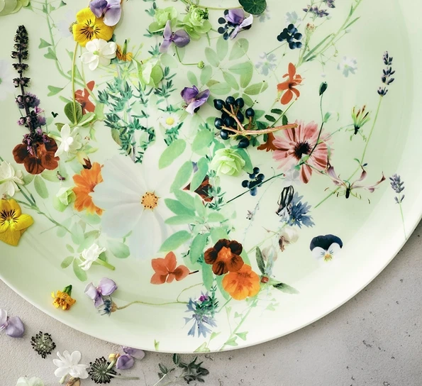 Rosenthal Grand Air Dekketallerken 32 Cm Coupe Grønn 4 Rosenthal Grand Air Dekketallerken 32 Cm Coupe Grønn - Bilde 2