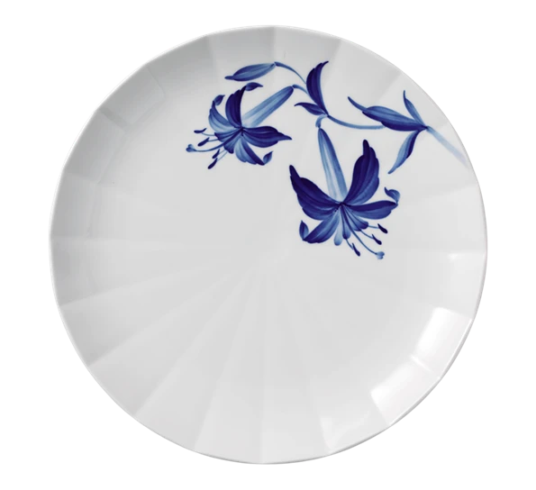 Royal Copenhagen Blomst Tallerken Flat 27 Cm Lilje 3 Royal Copenhagen Blomst Tallerken Flat 27 Cm Lilje