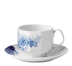 Royal Copenhagen Blomst Kopp Med Skål 22 Cl Syrin