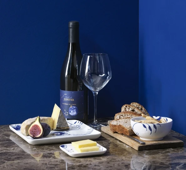 Royal Copenhagen Blå Mega Riflet Asjett 9x9 Cm 4 Royal Copenhagen Blå Mega Riflet Asjett 9x9 Cm - Bilde 2