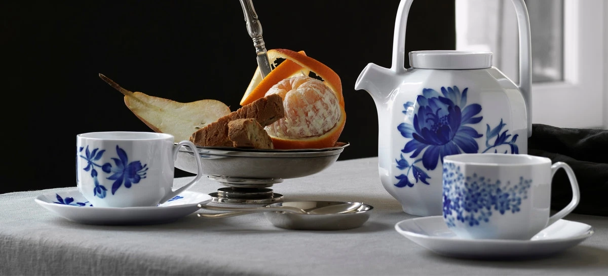 Royal Copenhagen Blomst Kopp Med Skål 22 Cl Syrin 5 Royal Copenhagen Blomst Kopp Med Skål 22 Cl Syrin - Bilde 3
