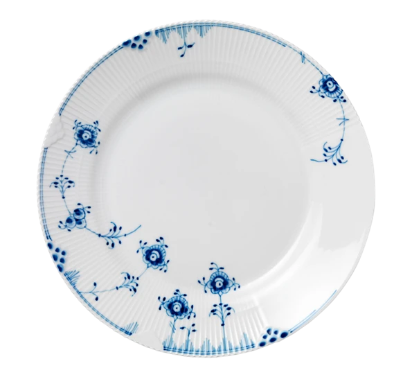 Royal Copenhagen Blue Elements Tallerken 28 Cm 3 Royal Copenhagen Blue Elements Tallerken 28 Cm