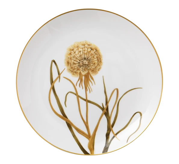 Royal Copenhagen Flora Tallerken Flat 27 Cm Dandelion 3 Royal Copenhagen Flora Tallerken Flat 27 Cm Dandelion