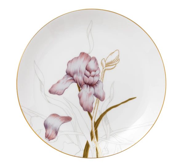 Royal Copenhagen Flora Asjett 22 Cm Iris 3 Royal Copenhagen Flora Asjett 22 Cm Iris