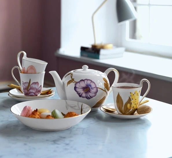 Royal Copenhagen Flora Tallerken Flat 27 Cm Pansy 4 Royal Copenhagen Flora Tallerken Flat 27 Cm Pansy - Bilde 2