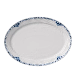 Royal Copenhagen Prinsesse Tallerken Oval 28 Cm