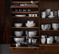 Royal Copenhagen Sort Mega Riflet Tallerken Dyp 21 Cm 5 Royal Copenhagen Sort Mega Riflet Tallerken Dyp 21 Cm -Villeroy & Boch Butikk royal copenhagen sort mega riflet 1