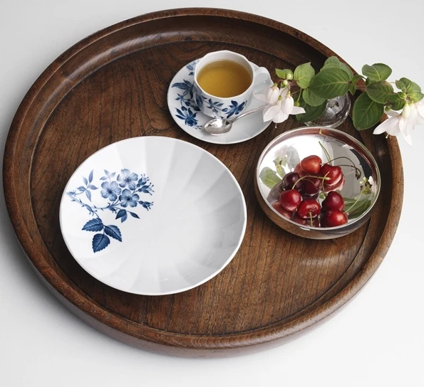 Royal Copenhagen Blomst Tallerken Dyp 24 Cm Rose 4 Royal Copenhagen Blomst Tallerken Dyp 24 Cm Rose - Bilde 2