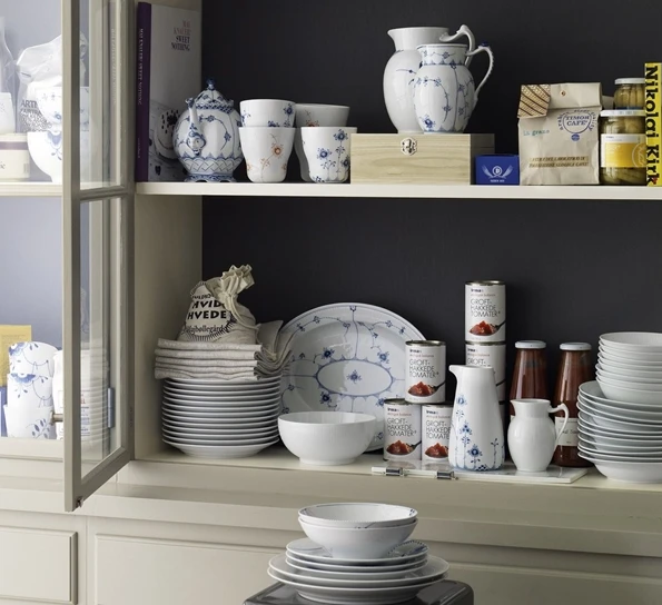 Royal Copenhagen Musselmalt Helblonde Kaffekopp Med Skål 14 Cl 4 Royal Copenhagen Musselmalt Helblonde Kaffekopp Med Skål 14 Cl - Bilde 2