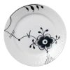 Royal Copenhagen Sort Mega Asjett 19cm No. 6 2 Royal Copenhagen Sort Mega Asjett 19cm No. 6 -Villeroy & Boch Butikk sort mega riflet asjett 19cm dekor 62