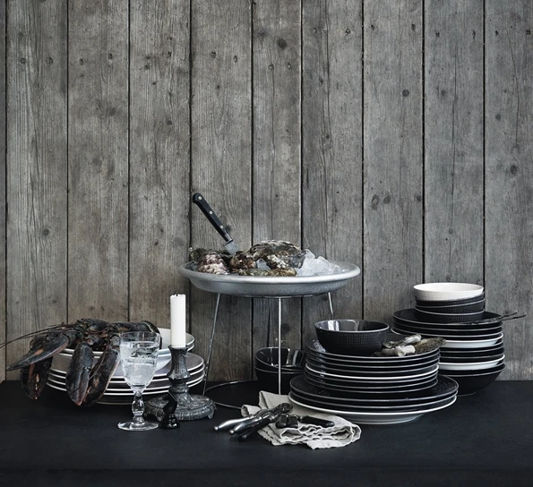 Rörstrand Swedish Grace Stone Tallerken Dyp 25 Cm 4 Rörstrand Swedish Grace Stone Tallerken Dyp 25 Cm - Bilde 2