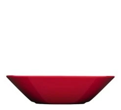 Iittala Teema Tallerken Dyp 21 Cm Rød