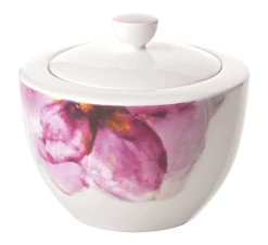 Villeroy & Boch Rose Garden Sukkerskål Med Lokk 3 Dl
