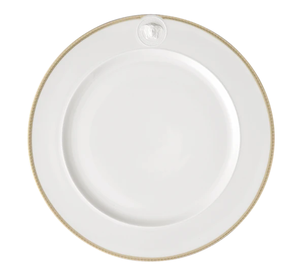 Versace Meandre D`Or Tallerken Flat 27 Cm 3 Versace Meandre D`Or Tallerken Flat 27 Cm
