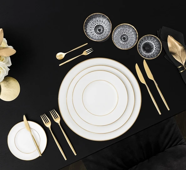 Villeroy & Boch Anmut Gold Tallerken Dyp 24 Cm 4 Villeroy & Boch Anmut Gold Tallerken Dyp 24 Cm - Bilde 2