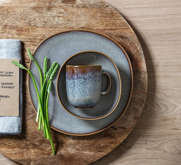 Villeroy & Boch Lave Beige Middagstallerken 28 Cm 4 Villeroy & Boch Lave Beige Middagstallerken 28 Cm - Bilde 2