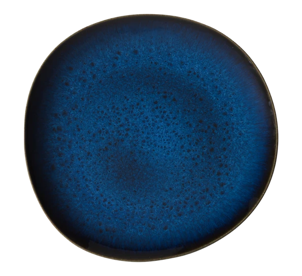 Villeroy & Boch Lave Bleu Tallerken 28 Cm 3 Villeroy & Boch Lave Bleu Tallerken 28 Cm
