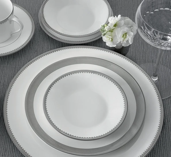 Wedgwood Grosgrain Skål Til Tekopp 4 Wedgwood Grosgrain Skål Til Tekopp - Bilde 2