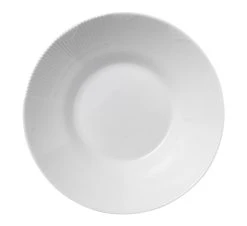 Royal Copenhagen White Elements Tallerken Dyp 25 Cm