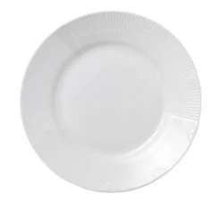 Royal Copenhagen White Elements Tallerken Flat 28 Cm