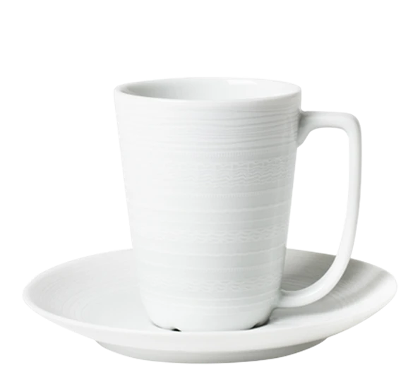 Wik & Walsøe Whitewood Kaffekopp Med Skål 20 Cl 3 Wik & Walsøe Whitewood Kaffekopp Med Skål 20 Cl