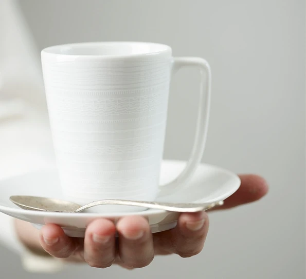 Wik & Walsøe Whitewood Kaffekopp Med Skål 20 Cl 4 Wik & Walsøe Whitewood Kaffekopp Med Skål 20 Cl - Bilde 2