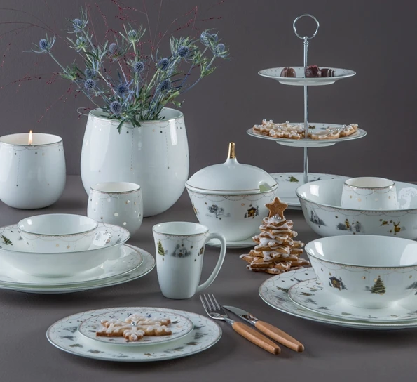 Wik & Walsøe Julemorgen Tallerken Flat 25 Cm 4 Wik & Walsøe Julemorgen Tallerken Flat 25 Cm - Bilde 2